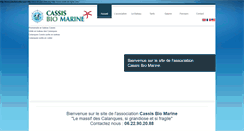 Desktop Screenshot of cassisbiomarine.fr
